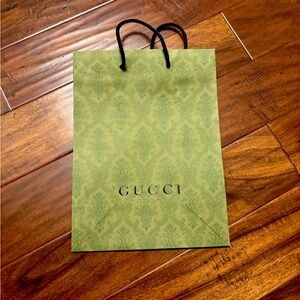 Authentic Small Gucci Paper bag